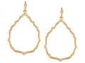 18kt yellow gold Aragon earring with .93 cts diamonds. Available in white, yellow, or rose gold.
