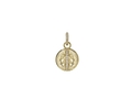 18kt yellow gold Orb pendant with white topaz and 0.5 cts diamonds. Available in white, yellow, or rose gold.
