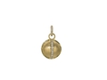 18kt yellow gold Orb pendant with 0.5 cts diamonds. Available in white, yellow, or rose gold.
