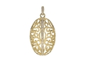 18kt yellow gold Pandora pendant with 1.3 cts diamonds. Available in white, yellow, or rose gold.
