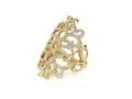 18kt yellow gold Montecarlo ring with .92 cts diamonds. Available in white, yellow, or rose gold.
